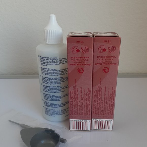 RefectoCil Professional Set Eyelash Eyebrow Tint Cream Dye Henna RED 4.1 - Picture 2 of 5